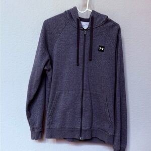 Under Armour Men's medium gray Zip-Up hoodie